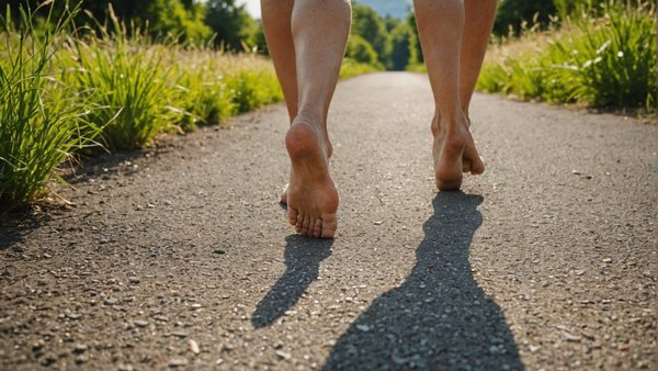 Quels sont les avantages de la marche pieds nus pour la santé des pieds?