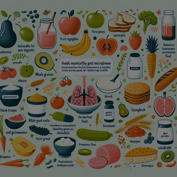 Quels sont les aliments à privilégier pour un microbiome intestinal sain ?